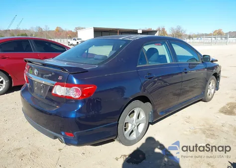 2012 Toyota Corolla S z USA, uszkodzony, nr VIN 2T1BU4EE6CC783988